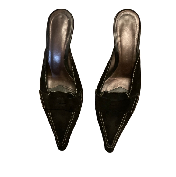 Martinez Valero | Black Kitten Heel | Size 7.5 Narrow - Picture 7 of 12